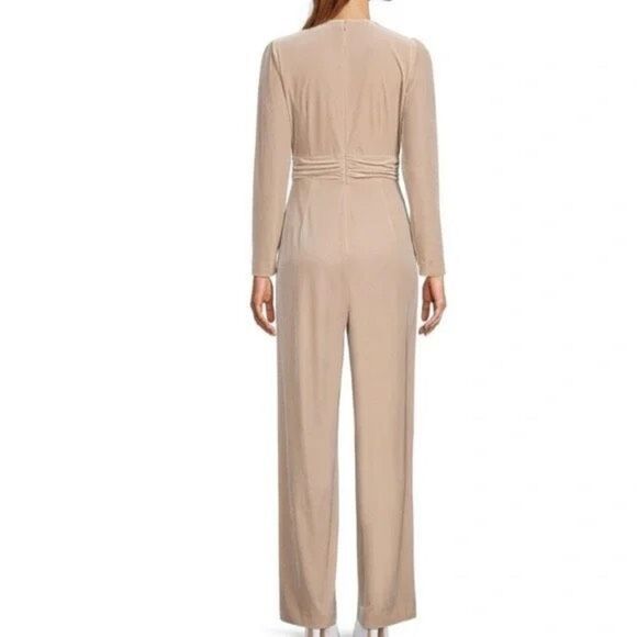 Antonio Melani Long Sleeve Velvet Jumpsuit size 2 - Picture 5 of 5